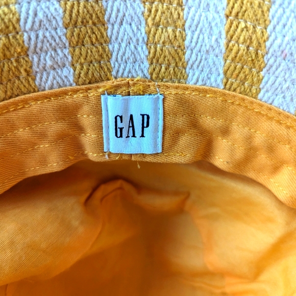 Stylist GAP Bucket Hat - Unisex - Golden Yellow & Cream - Picture 2 of 5
